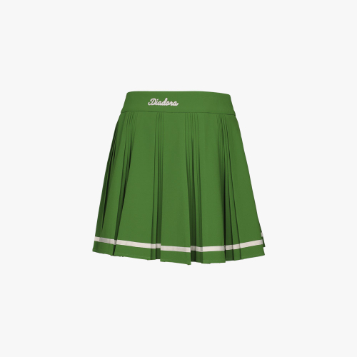 Плиссированная теннисная юбка Dark Green