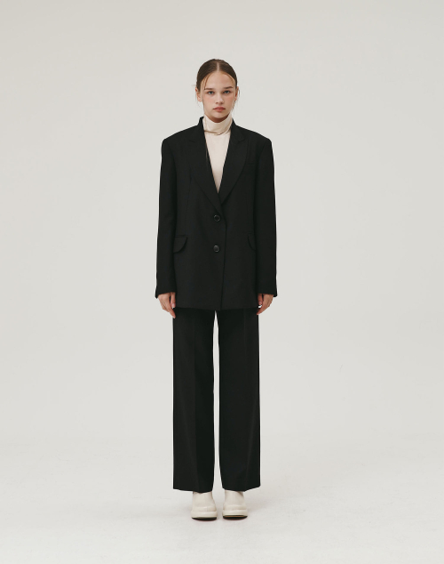 OVERFIT JACKET BLACK