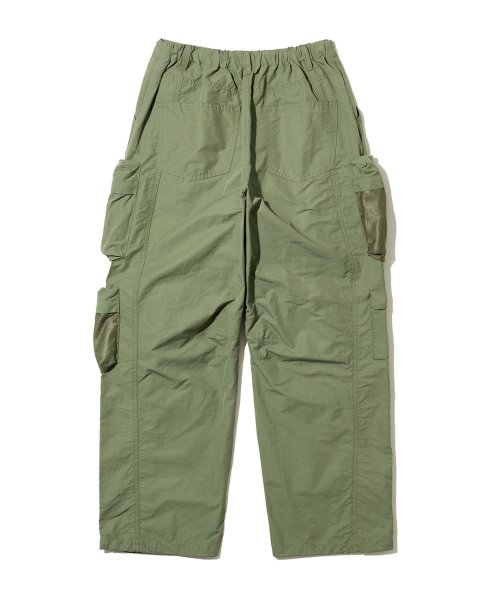 MESH CARGO PANTS / KHAKI