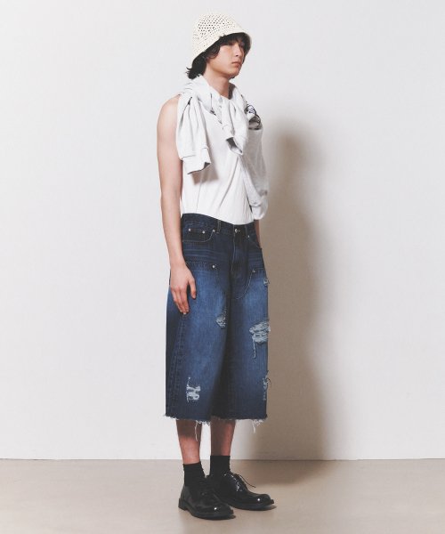 Джинсовые шорты Pocket Buggy Men Deep Blue