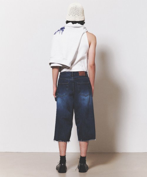 Джинсовые шорты Pocket Buggy Men Deep Blue