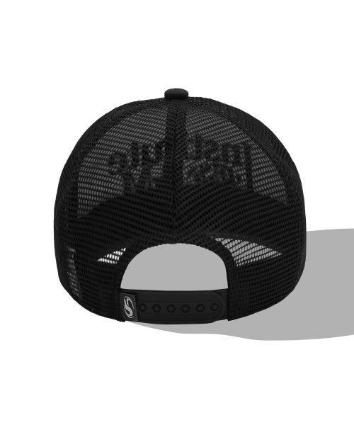 Black cheap mesh cap