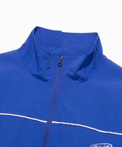 WHITE LINE NYLON JACKET [BLUE]