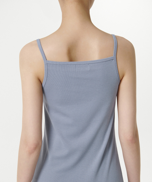 Womens Soft Jersey Long Dress [Blue Gray] thumbnail 5