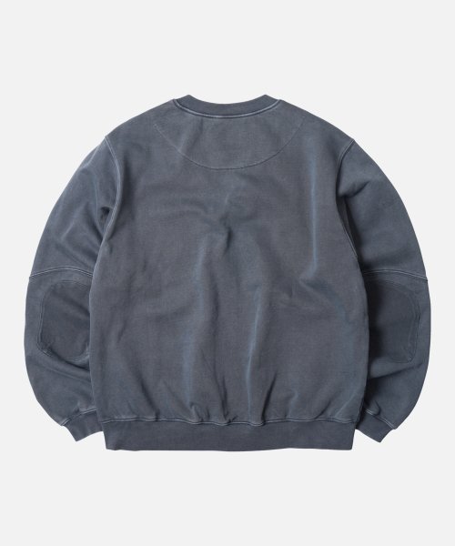 PIGMENT DYEING HEAVYWEIGHT CARDIGAN _ NAVY