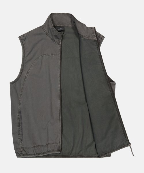 Redux Full Zip Vest Charcoal