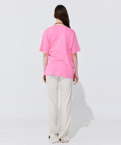 Linen semi-Bootscut Trousers_Light Beige ( _ )