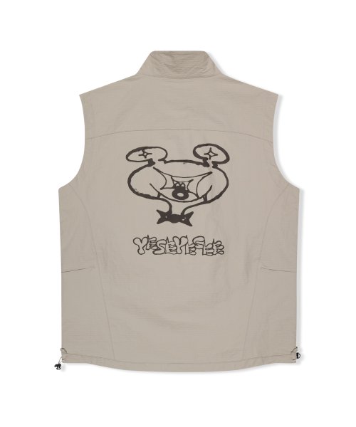 Ranger Zip Vest Beige