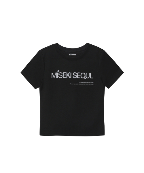 [3 ] Logo short sleeves BLACK