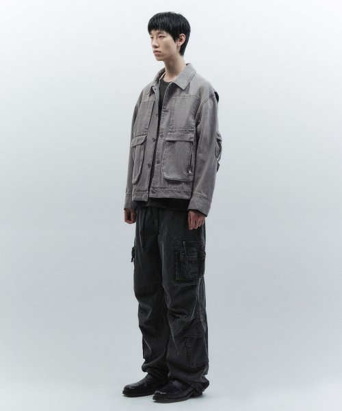 деним куртка SAND GREY