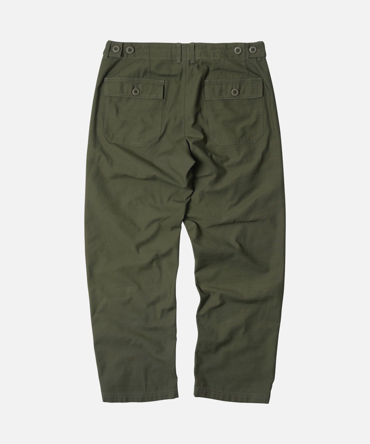 BACKSATIN FATIGUE PANTS _ OLIVE