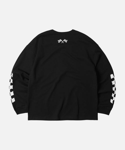 MOTORS SPEEDWAY LONG SLEEVE TEE _ BLACK