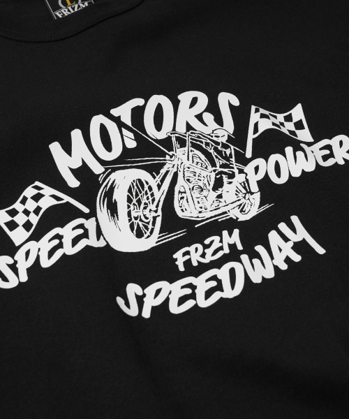 MOTORS SPEEDWAY LONG SLEEVE TEE _ BLACK