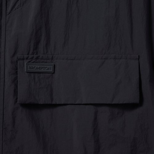 RECYCLE NYLON FIELD COAT - D/GREY (P241UCT103)