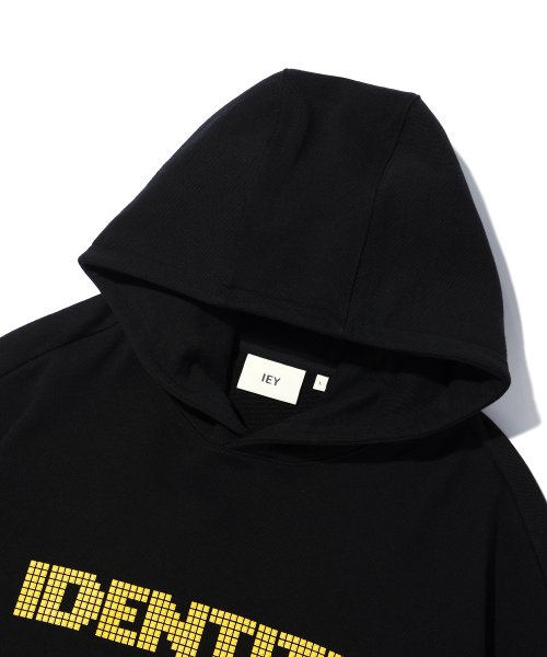 IDENTITY BLOCK HOODIE Black