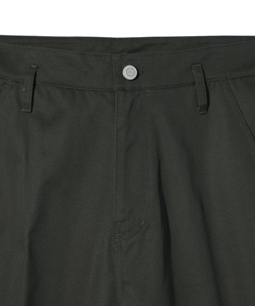 PANI SIDE TUCK PANTS Olive