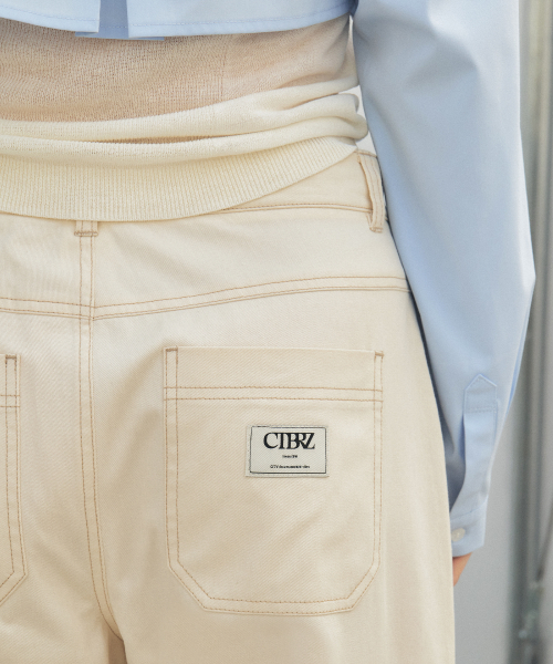 パンツ CITYBREEZE Cargo Coloring Pants CREAM CITYBREEZE Cargo Coloring Pants CREAM - パンツ｜ワークパンツ