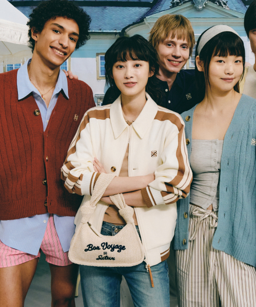 Куртка на молнии Roton Collar Track в цвете Resort Cream