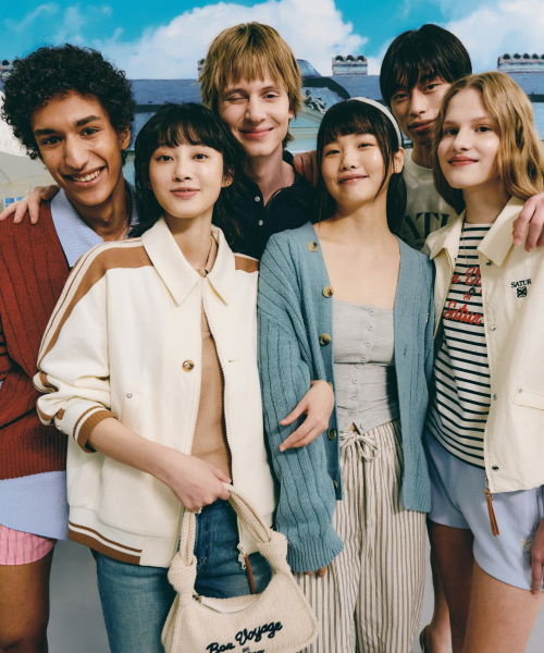 Куртка на молнии Roton Collar Track в цвете Resort Cream