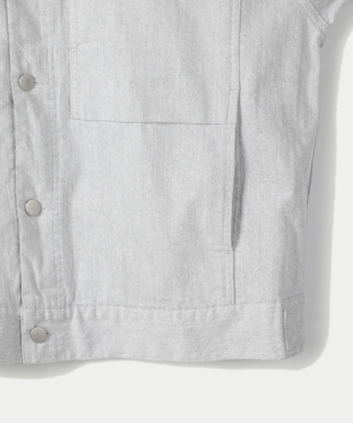 Стрейчевая джинсовка LIGHT GRAY