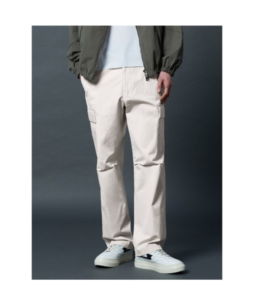 Semi Wide Cargo Брюки - Ivory