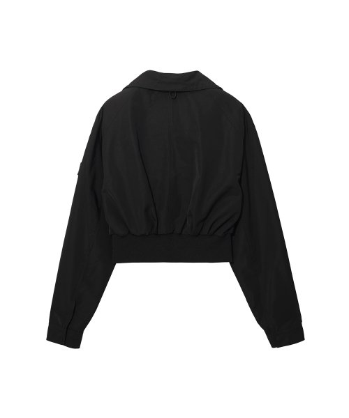 Кроп-куртка на молнии [Black]