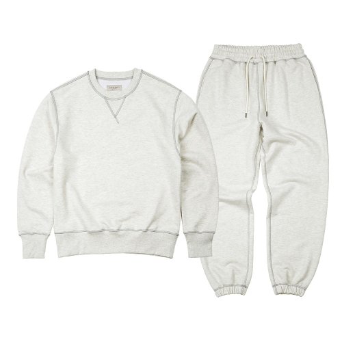 3N605 Sweat Shirts (Oatmeal)