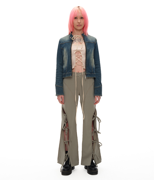 BACK STRING DENIM Пиджак
