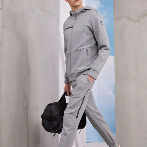 Спортивная куртка 8261WT1018 Melange Gray