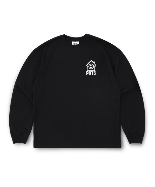 HOUSE AREA LONG SLEEVE [BLACK]