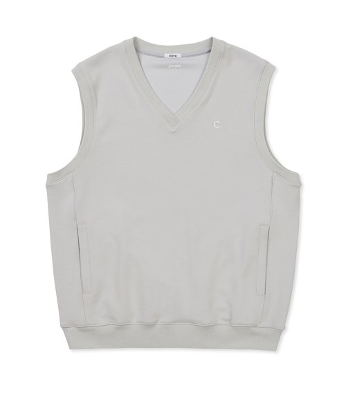 [24SS clove] Sporty Жилетка_Men (Light Grey)