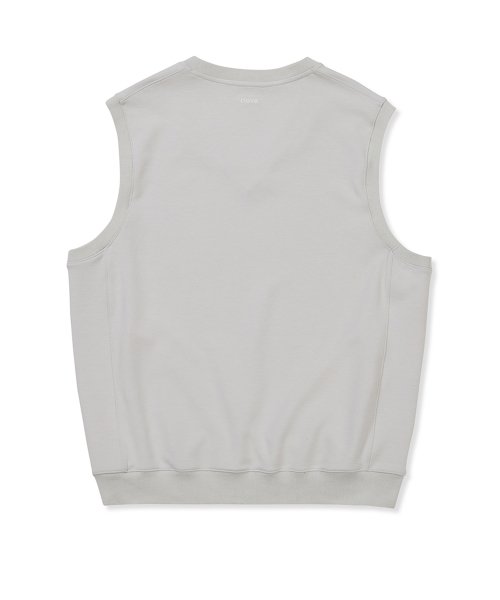 [24SS clove] Sporty Жилетка_Men (Light Grey)