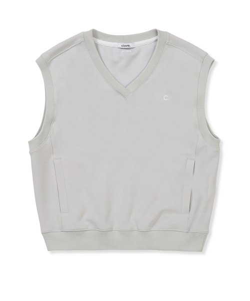[24SS clove] Sporty Жилетка_Women (Light Grey)