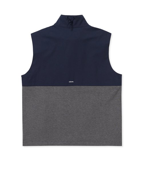 [24SS clove] Club Half Zip Жилетка (Navy)