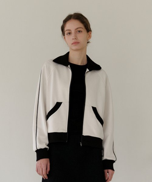 YUPPE COLOR ZIP-UP_ - Кремовый