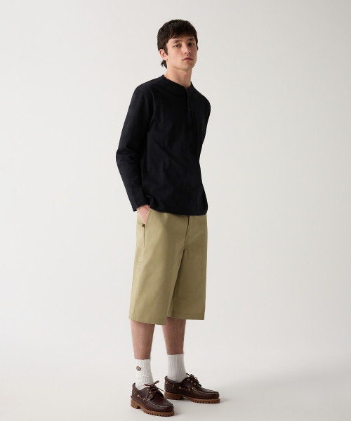 Свободные рабочие шорты 42283 Khaki