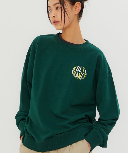 WAVE LOGO CREWNECK - Зелёный