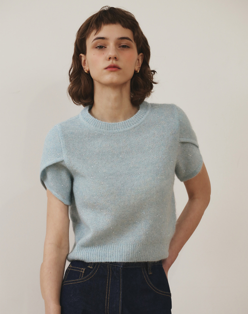 TULIP KNIT SKY - Синий