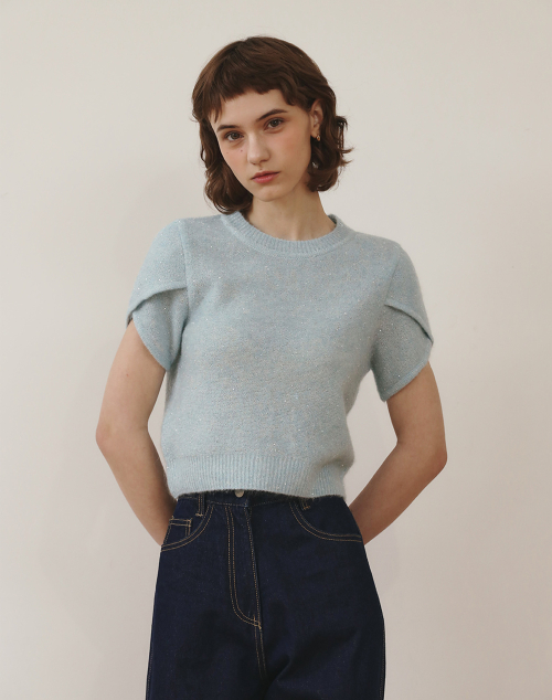 TULIP KNIT SKY - Синий