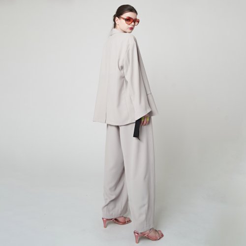 Жакет без пуговиц AW41JK01_Light Beige