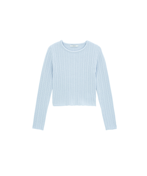 Arnold Crop Round Knit