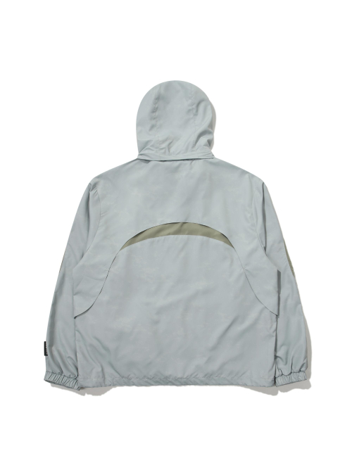 Куртка Earth Hoodie с контрастными швами_Mint