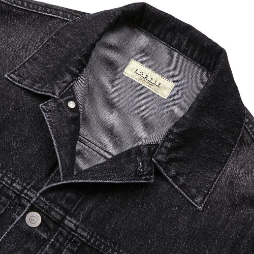 Cone denim Trucker Set-up (Black)