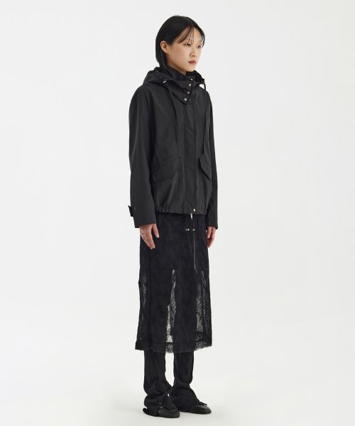 Cut-Off Oversized Blouson - - Чёрный