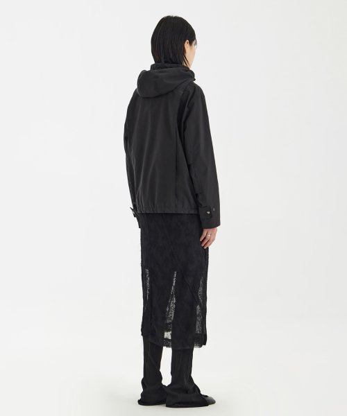 Cut-Off Oversized Blouson - - Чёрный