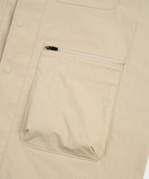 Эластичная рубашка Hike [MEN] Light Beige