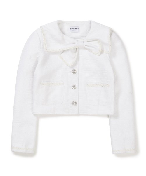 Твидовый жакет Bella [WHITE]
