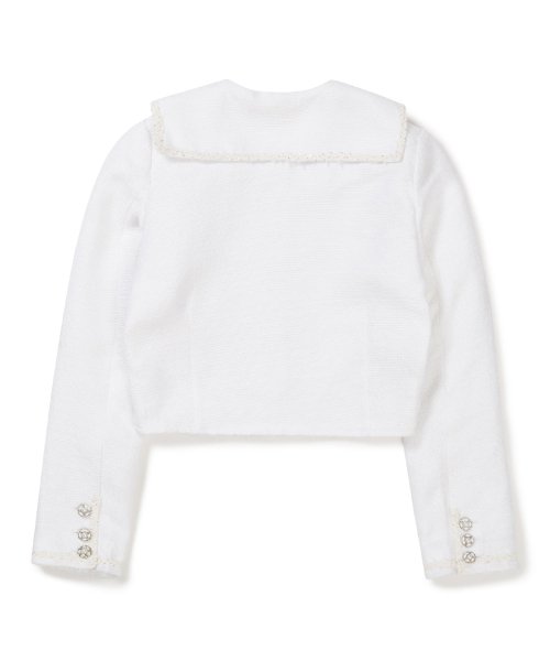 Твидовый жакет Bella [WHITE]