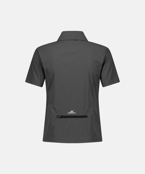W Toray® Aero Zip Shirt Charcoal
