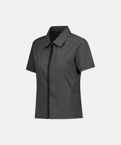 W Toray® Aero Zip Shirt Charcoal